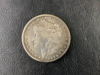 1887 O US Morgan Silver Dollar (somewhat Rarer Coin Than Average) 90 Percent Silver