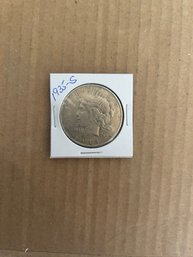 Beautiful 1935-S Peace Silver Dollar