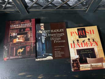 Hadley-Parish Book Collection Including  Albert Hadley: Drawings And The Design Process