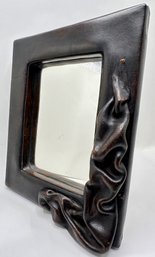 Vintage Leather Dressing Table Mirror