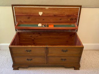 Vintage Lane Cedar Lined Hope Chest 44x19x18 With Key Maple? The Best Quality Is Lane