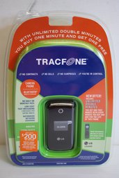 New Still Sealed LG Tracfone With Double The Minutes For The Life Of The Phone