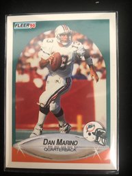 1990 Fleer Dan Marino Sports Card