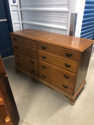 8 Drawer High End Maple Dresser By Colonial Craft