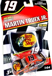 NASCAR Authentics #19 Martin Truex Jr. Bass Pro Shops Die-Cast Stock Car (1:64 Scale)