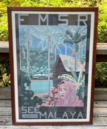 Vintage Malaysian Print