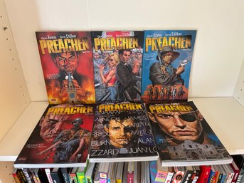 'preacher' Books 1 -6.  (B70)