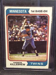 1974 Topps Harmon Killebrew - K