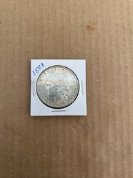 Beautiful 1881 Morgan Silver Dollar