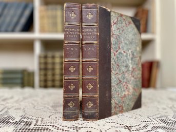 Exquisite Edition Of The Journal Of Sir Walter Scott (2 Volumes) 1890