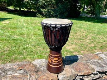 Carved Djembe 12 Inch Drum By Toca