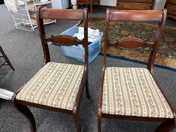 Pair Of Antique Side Chairs