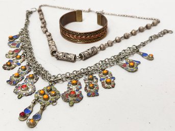 An Exotic Costume Jewelry Assortment