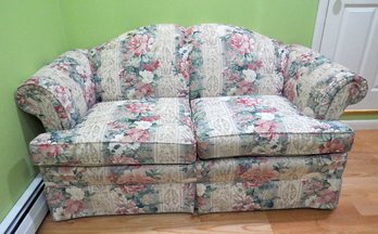 Clayton Marcus Ladd Furniture Co. Floral Upholstered Loveseat