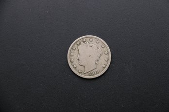 1912 D Liberty V Nickel Coin