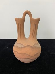 Native American Adobe Pueblo Wedding Vase
