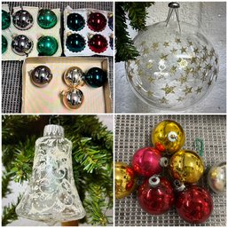 Large Lot Of Vintage Christmas Bulbs - West Germany, Shiny Brite, Rauch 27pc.