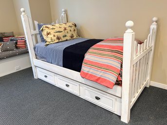 Picket Fence Twin Bed With Trundle (2 Of 2)