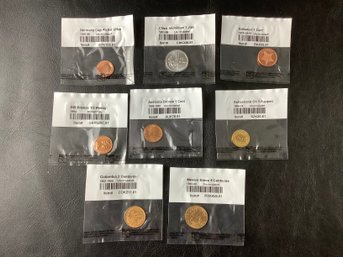 Uncirculated Foreign Coins In Sealed Littleton Packages (very Hard To Find)