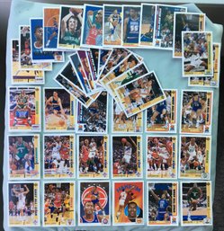 Stack Of 41 NBA Basketball All-star Cards - Michael Jordan Patrick Ewing Charles Barkley Isaah Hakeem Etc