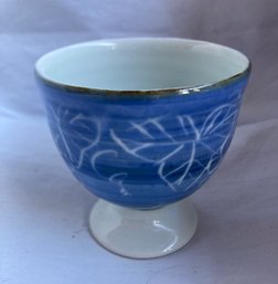 Japanese Porcelain Footed Tea Cup