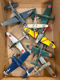 Lot 2 Of Vintage Military Plane Models