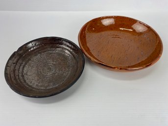 Vintage Stoneware Bowls (2)