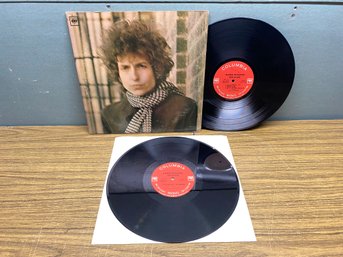 BOB DYLAN. BLONDE ON BLONDE On 1966 Columbia Records MONO. Double '360 SOUND' LP Record.
