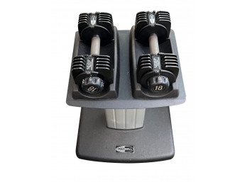 ProBell 6-in-1 Adjustable Dumbbell Set 3lbs To 18lb Click Weights Set And Stand - $325 Value