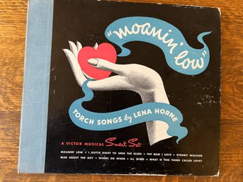 RCA Victor Records Musical Smart Set 'Moanim' Low' Torch Songs By Lena Horne Set 1943