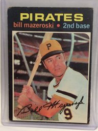 1971 Topps Bill Mazeroski - K