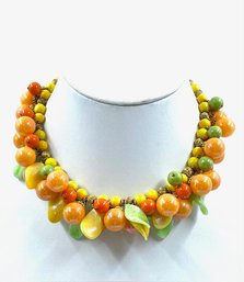 Vintage Tutti Frutti Confetti Necklace