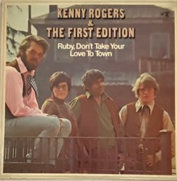 KENNY ROGERS & THE FIRST EDITION - Vinyl LP -  RS 6352 -  VERY GOOD CONDITION - Ruby, Dont.