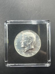 1966 Uncirculated Kennedy 40 Silver Half Dollar