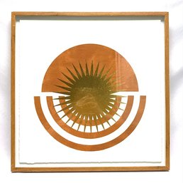 Fantastic Eye Of The Sun Serograph - Signed Marmont
