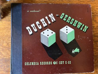 Columbia Duchin-Gershwin 4 Record Set 78 RPM