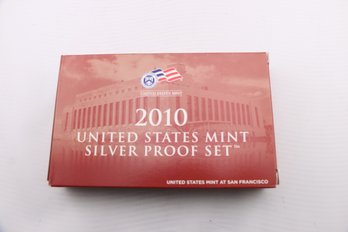 2010 United States Mint Silver Proof Coin Set