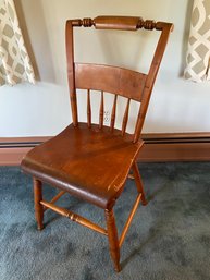 Single Solid Wood Dining Chair