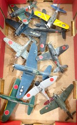 Lot 4 Of Vintage Model Military Planes