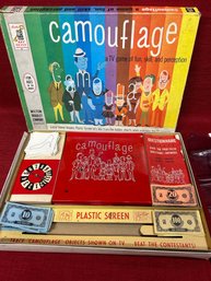 60s Camouflage Board Game