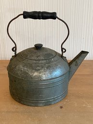 Vintage Revere Teapot Tea Kettle With Wooden Handle