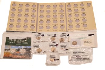 America's National Park Commemorative Quarters 2010-2021 & 16 Uncirculated Coins!