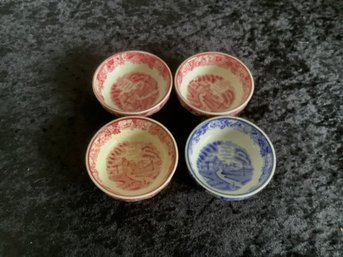 Woodsware English Scenery Condiment Bowls