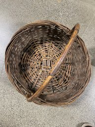 Large Vintage Handmade Basket