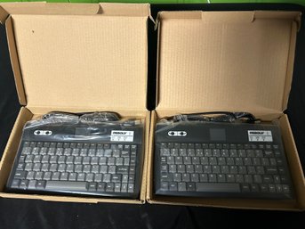 Two New Diebold USB Keyboards With Trackpad And Mouse Controls