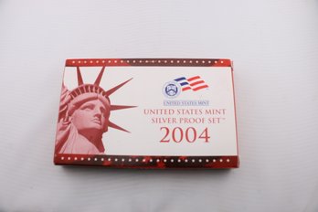 2004 United States Mint Silver Proof Coin Set