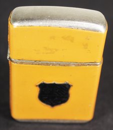 Vintage Painted 'champ' Flip Open Cigarette Lighter