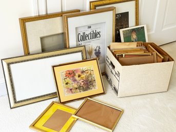 A Large Collection Of Photo Frames
