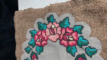 Vintage Hand Hooked Rug