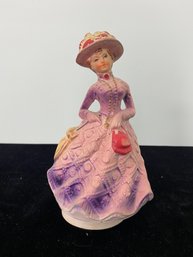 Victorian Women Music Box Figurine